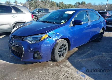 2014 Toyota Corolla S Plus из США, поврежденный, VIN 2T1BURHE5EC151155